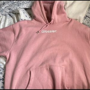 glossier hoodie